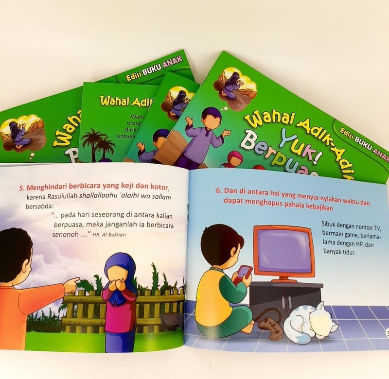 Buku Anak Yuk Berpuasa (Rindu Akan Datangnya Bulan Ramadhan)