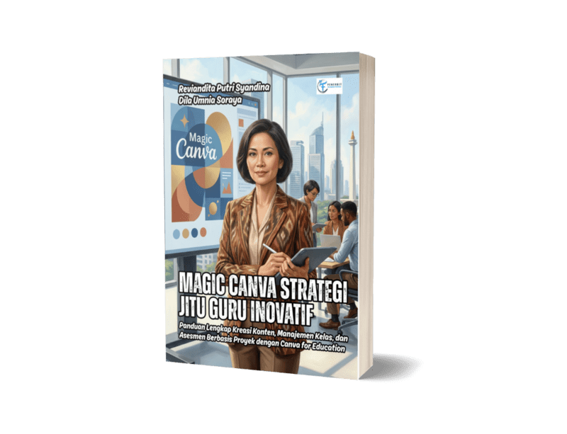 Magic Canva Strategi Jitu Guru Inovatif ; Panduan Lengkap Kreasi Konten, Manajemen Kelas, dan Asesmen Berbasis Proyek dengan  Canva for Education