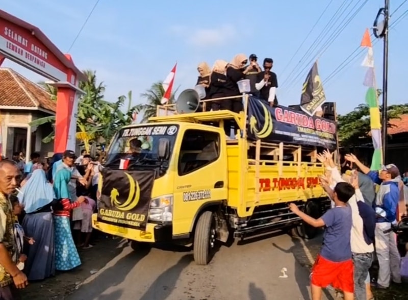 Garuda Gold Bagi-Bagi Emas di Karnaval Kemerdekaan Sampang!