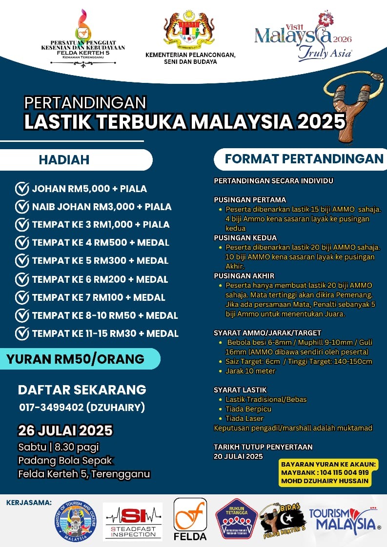 LOMBA KETAPEL MALAYSIA - JULI 2025