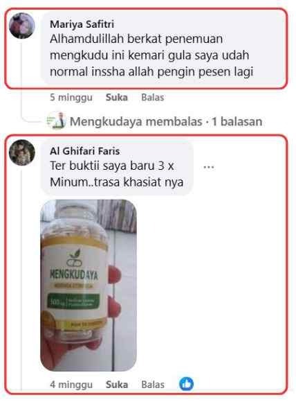 Bukti Chat WA Pelanggan
