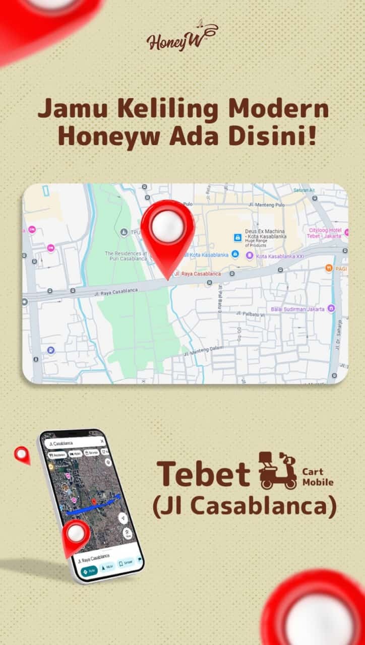 honeyw terdapat di casablanca