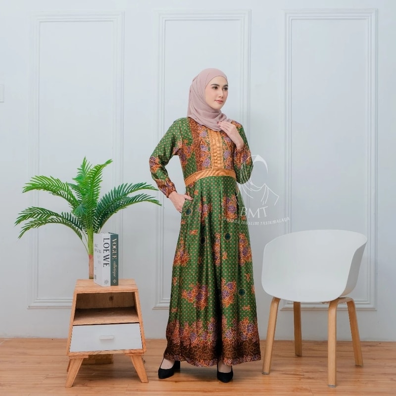 Gamis Batik Muslimat & fatayat NU