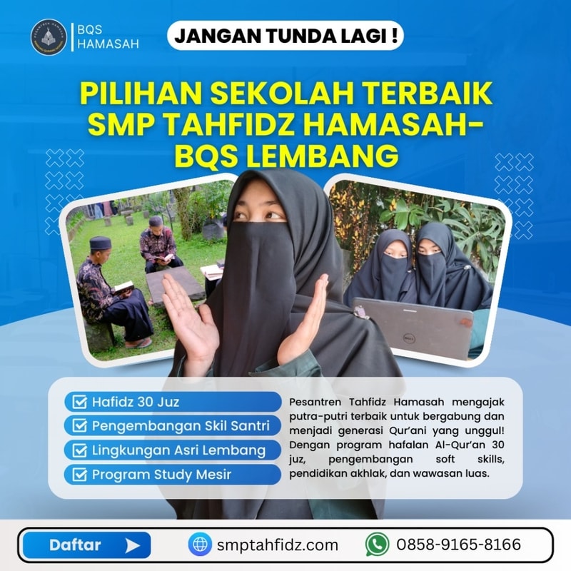 SMP Tahfidz Hamasah Bandung