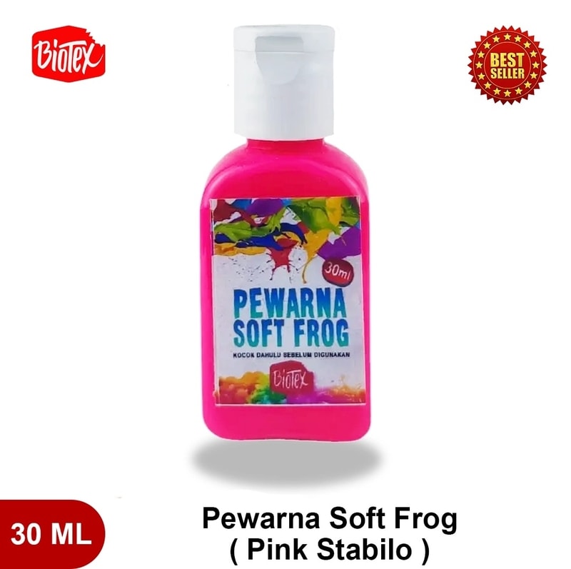 #BiotexPewarnaLateks #PewarnaLateksSoftFrog #BiotexSoftFrog #PewarnaLateks30ml #Biotex30ml #PewarnaLateksBiotex #SoftFrogPewarna #PewarnaLateksSoftFrog30ml #BiotexPewarna #LateksPewarnaBiotex