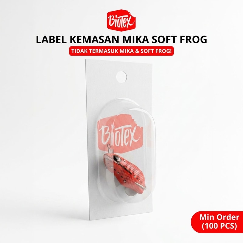 #KemasanSoftFrog #CetakLabel #SoftFrog #UmpanPancing #MikaSoftFrog #Biotex