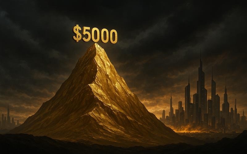 Emas Bergerak Mendekati $5.000 Didorong Risiko Geopolitik Global