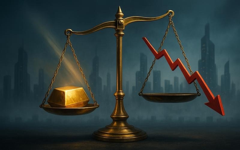 Harga Emas Melesat ke $4,343/oz Setelah Indeks Sentimen Konsumen AS Turun ke 52,9