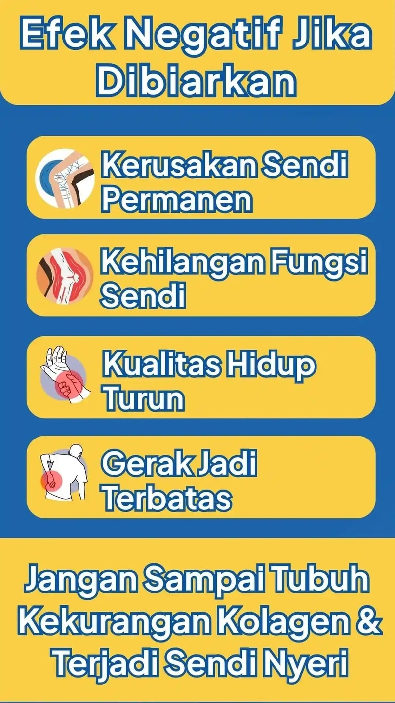 efek negatif jika nyeri sendi dibiarkan