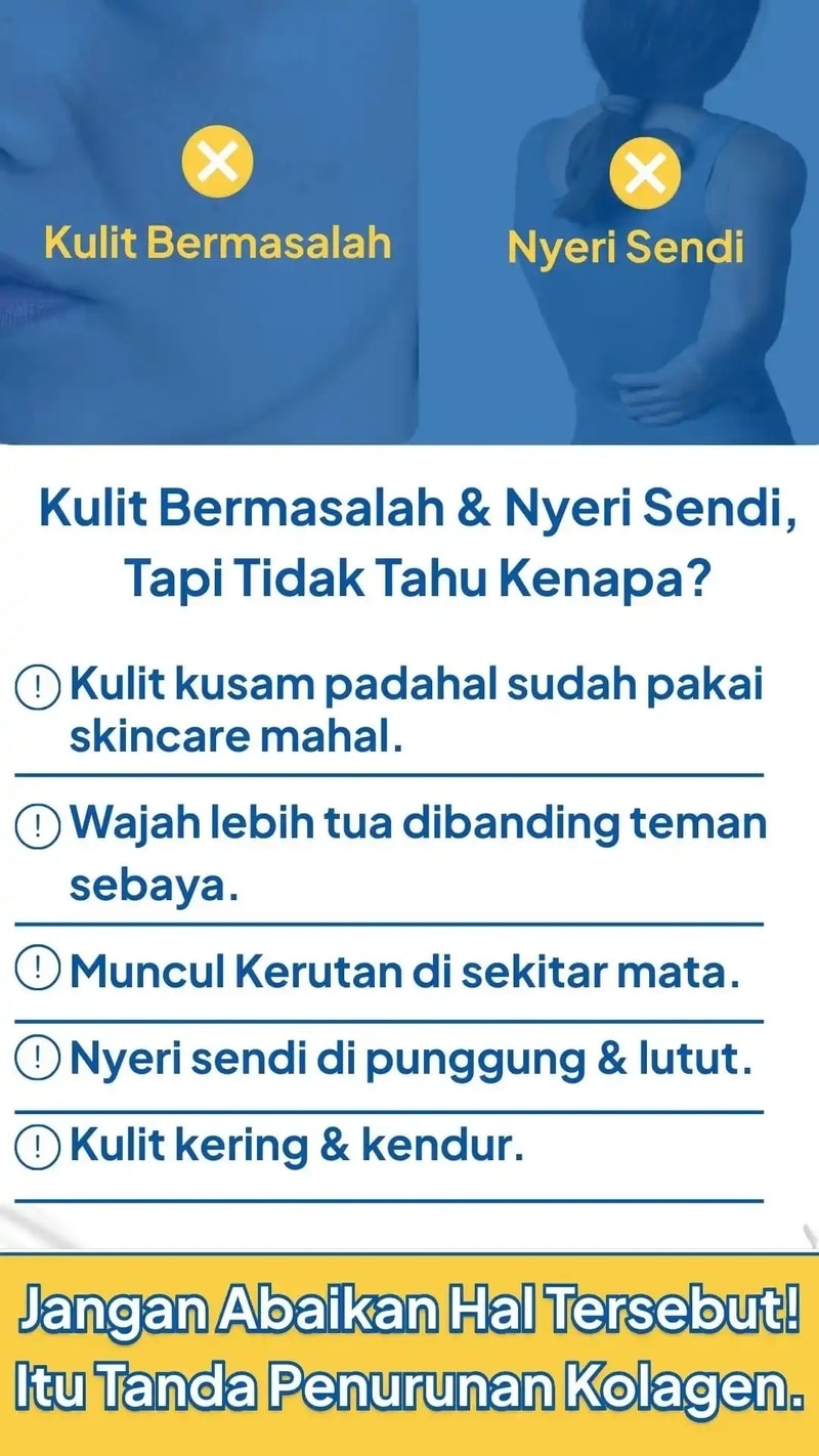Gejala Kekurangan Kolagen