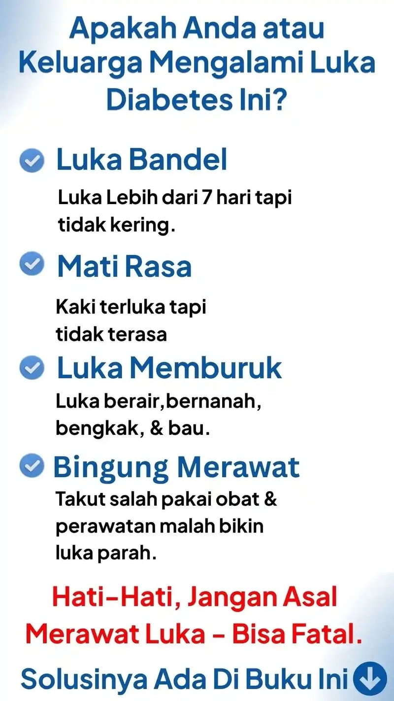 ciri luka bandel