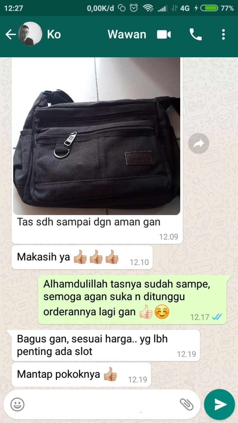 Testimoni Shoulder Bag Kanvas 4