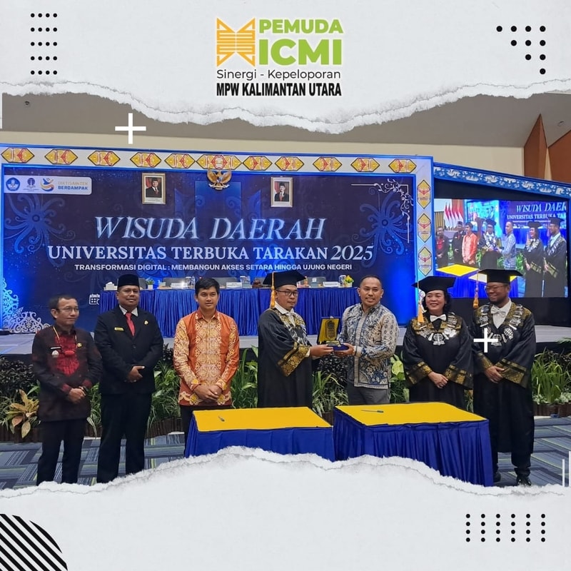 Pemuda ICMI Kaltara Teken MoU dengan UT, Perkuat Layanan Pendidikan di Daerah