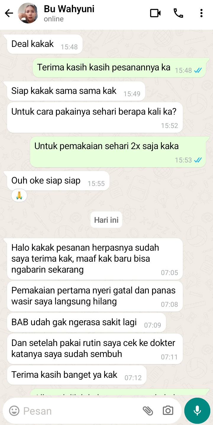 Testimoni WhatsApp 3
