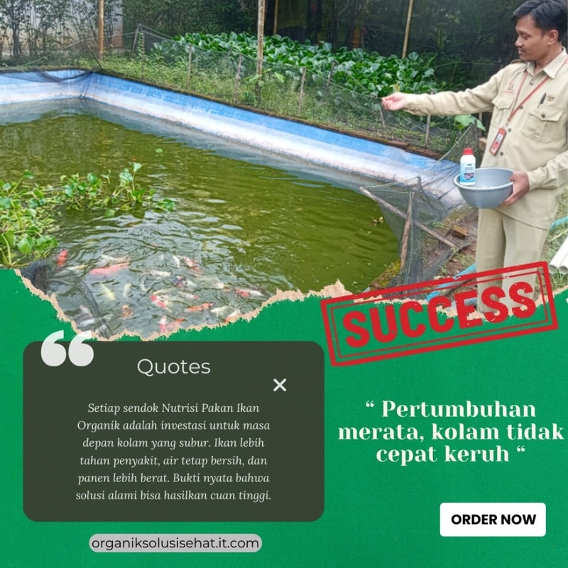 Hasil Sultan Peternak Ikan di Sukoharjo