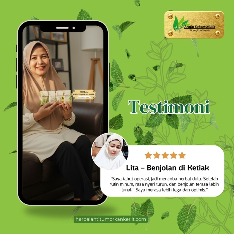 Ibu Lita – Benjolan di Ketiak