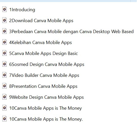 Video Mahir Canva Mobile