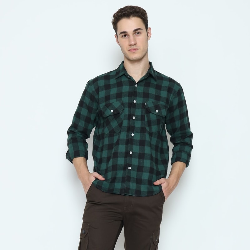 kemeja flanel