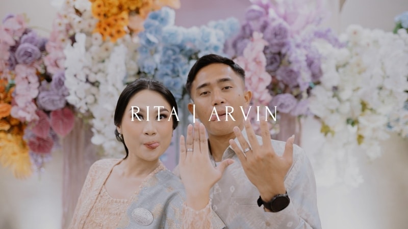 Engagement of Rita & Arvin