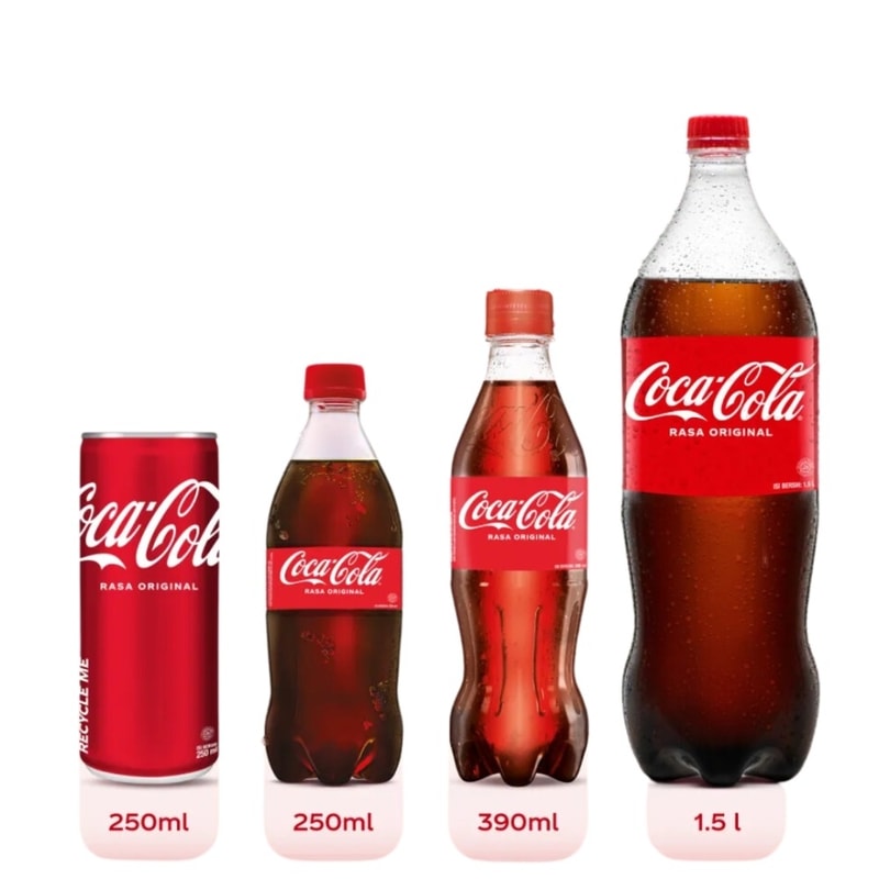 Coca-Cola Minuman Soda Rasa Kola Tiga Jaya