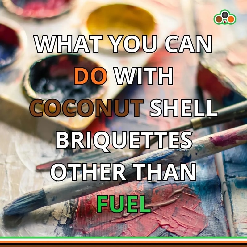 Alternative uses of coconut shell charcoal briquettes