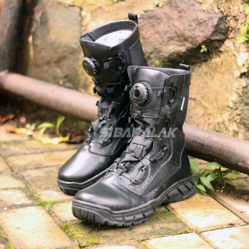 Sepatu PDL Tali Putar TNI Polri