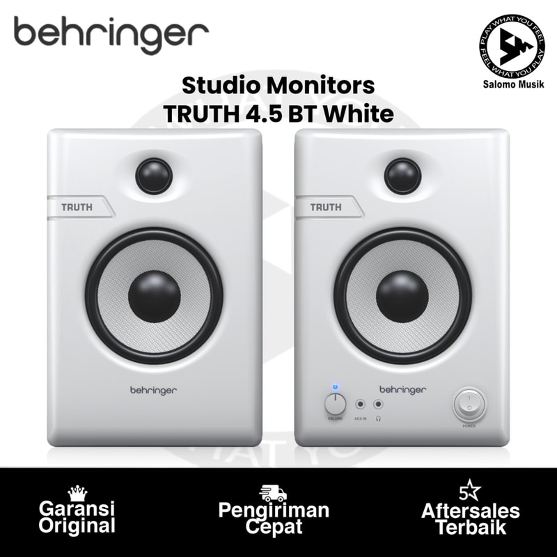 Speaker Studio Monitors Behringer TRUTH 4.5 BT Bluetooth White