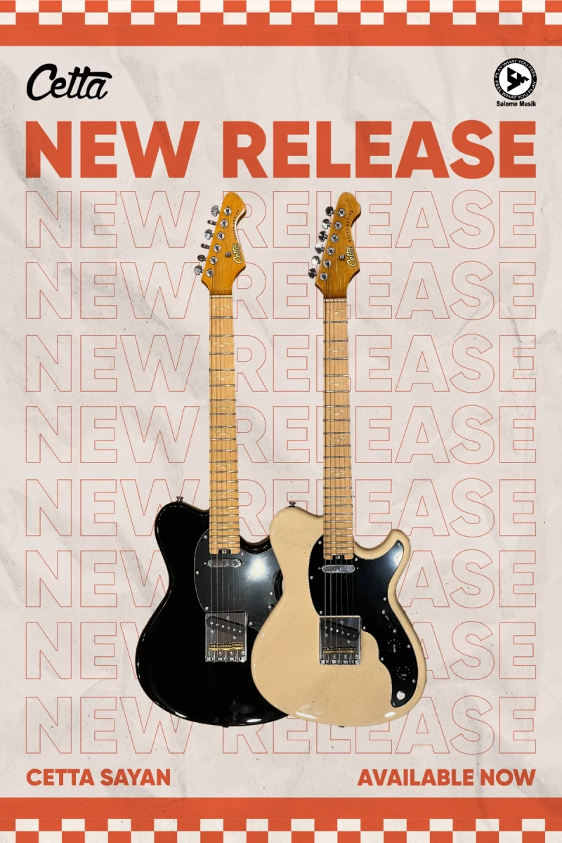 Gitar Elektrik Cetta Sayan Series Varian Warna