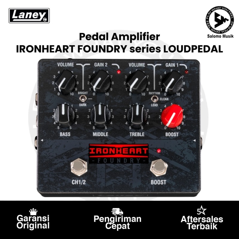 Pedal Amplifier Laney IRF IRONHEART FOUNDRY series LOUDPEDAL Original