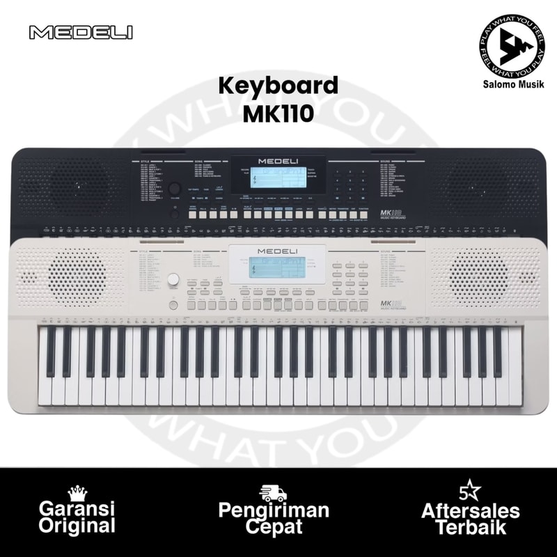 Keyboard Medeli MK110 Varian Warna Original