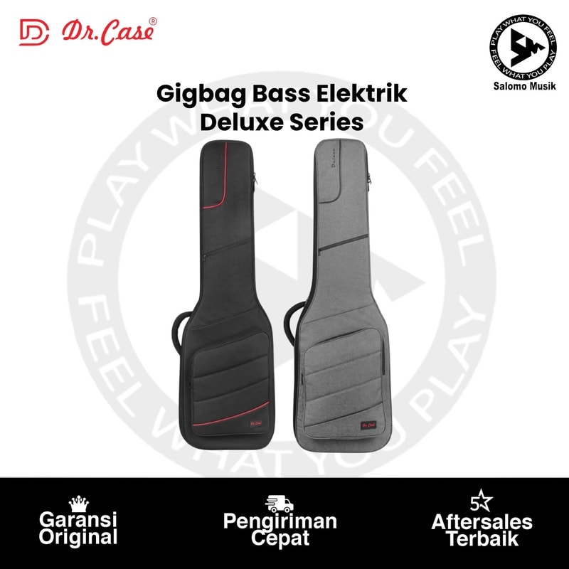 Gigbag Bass Elektrik Dr. Case Deluxe Series Varian Warna