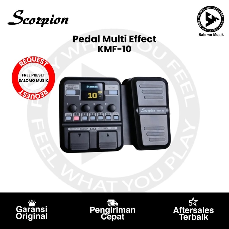 Pedal Multi Effect Processor Scorpion KMF10 Original
