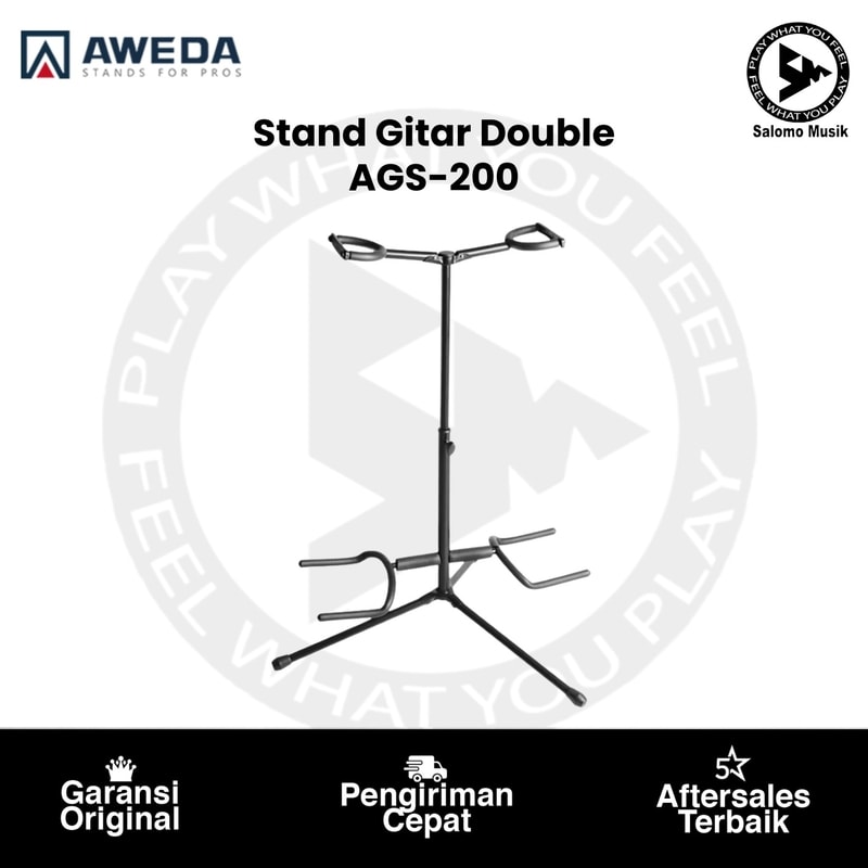 Stand Gitar Double AWEDA AGS-200