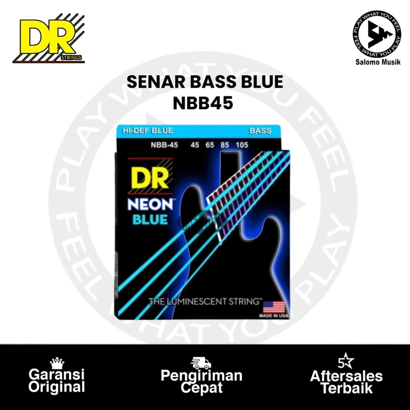 SENAR BASS BLUE DR. STRING NBB45