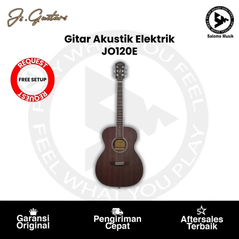Gitar Akustik Elektrik JS Guitars JO120E