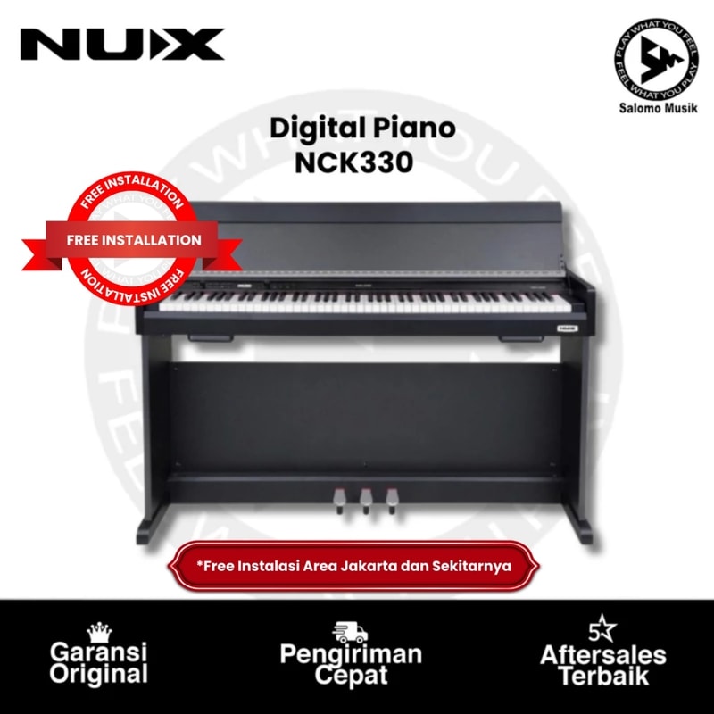 Digital Piano NUX NCK330 New Series Bluetooth and Midi Original