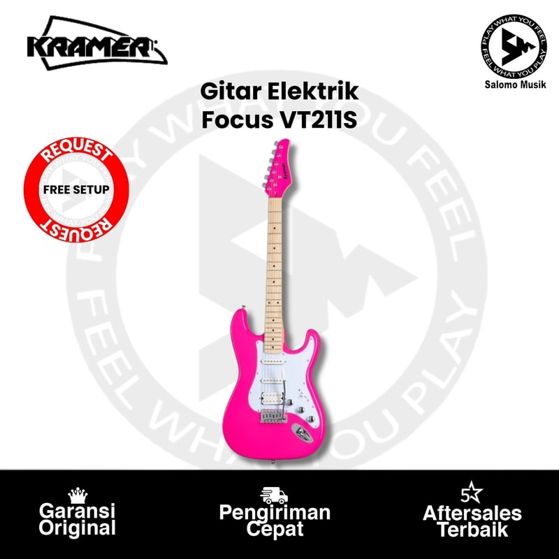 Gitar Elektrik Kramer Focus VT211S Varian Warna + Free Request Set Up