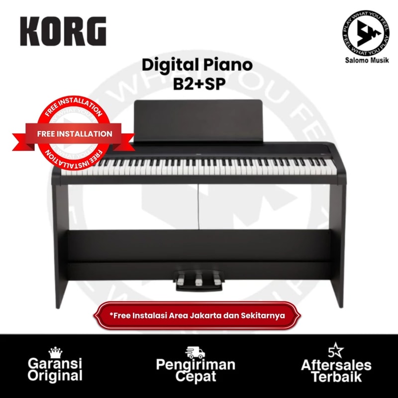 Digital Piano Korg B2+SP Black