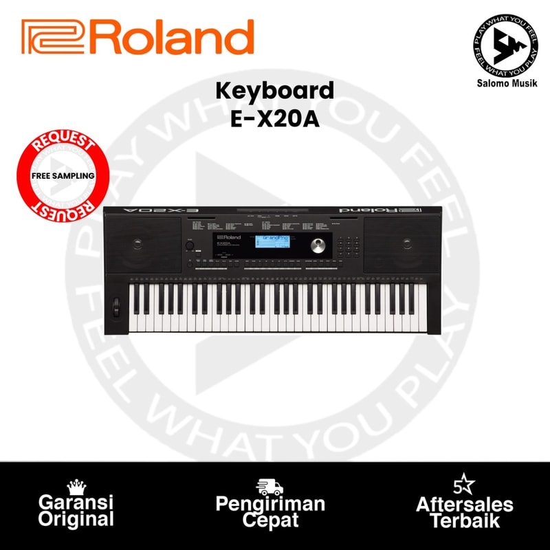 Keyboard Roland EX20A 61 Key Arrange With Asian Style