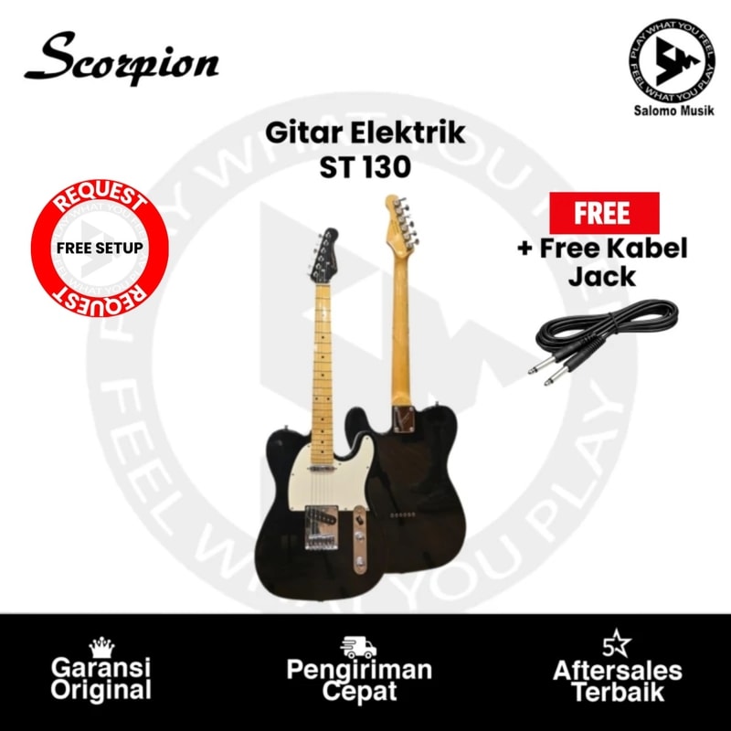 Gitar Elektrik Scorpion Tele Style ST 130 Varian Warna