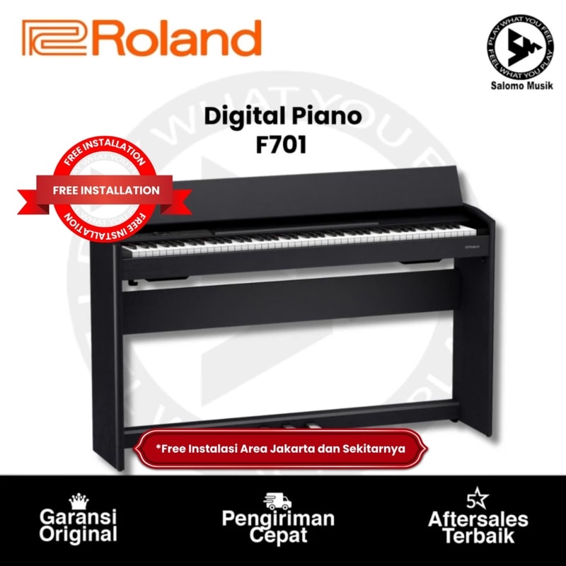Digital Piano Roland F701 Original Varian Warna