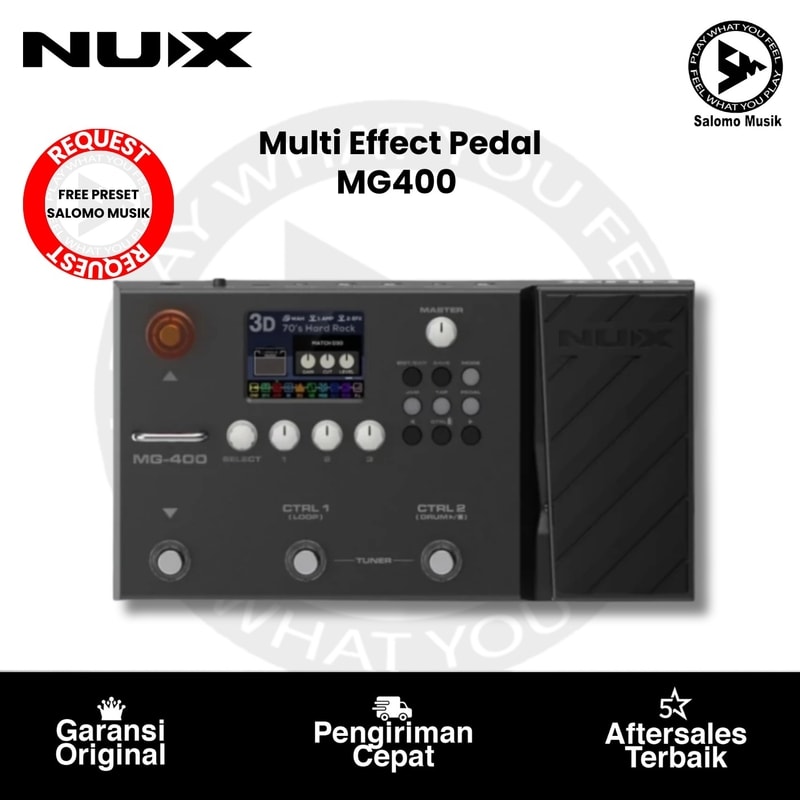 Pedal Multi Effect Nux MG400 Original