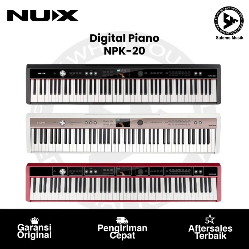Digital Piano NUX NPK-20 Varian Warna Original
