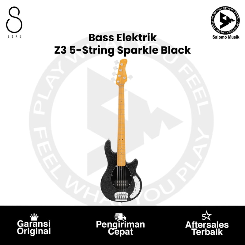Bass Elektrik Sire Marcus Miller Z3 5-String Sparkle Black