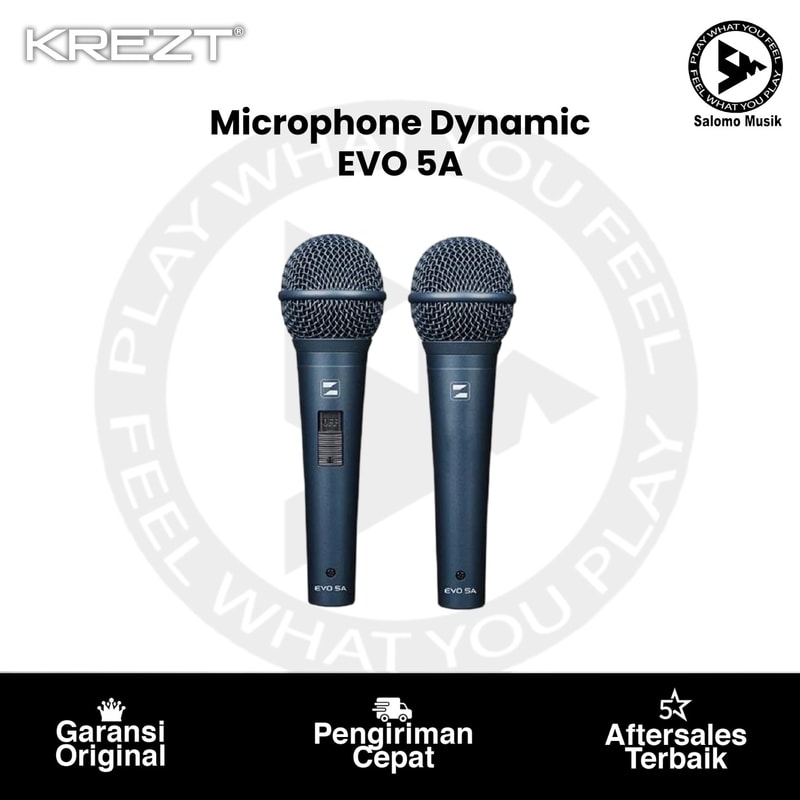 Microphone Dynamic Condenser KREZT EVO 5A Original