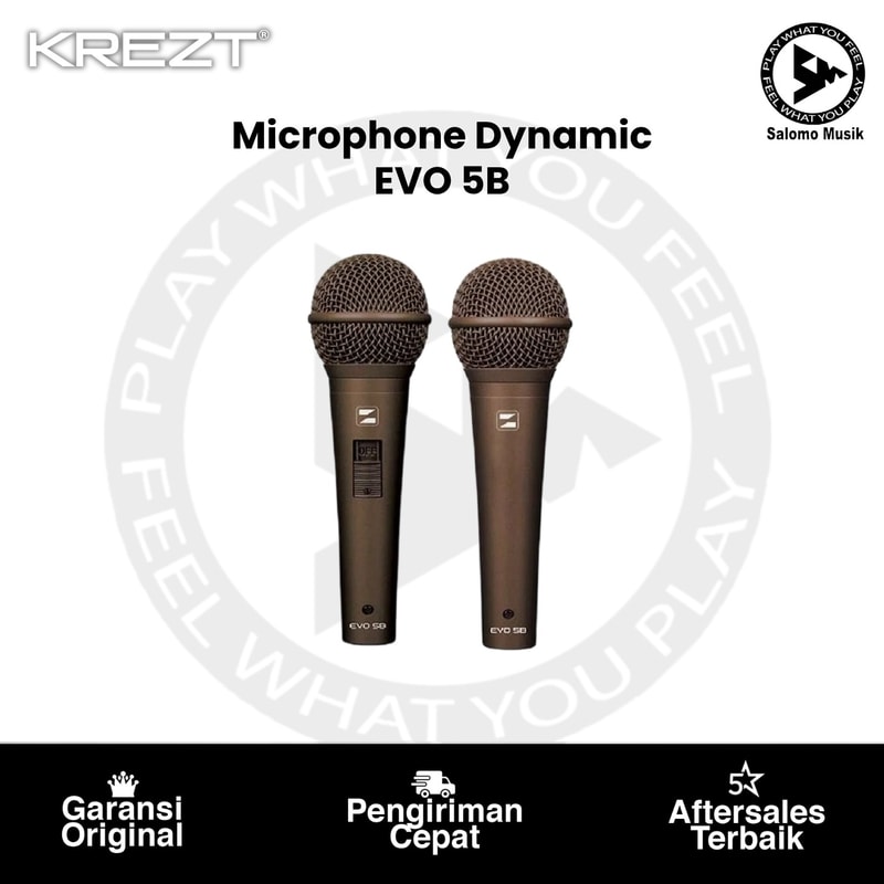 Microphone Dynamic Condenser KREZT EVO 5B Original