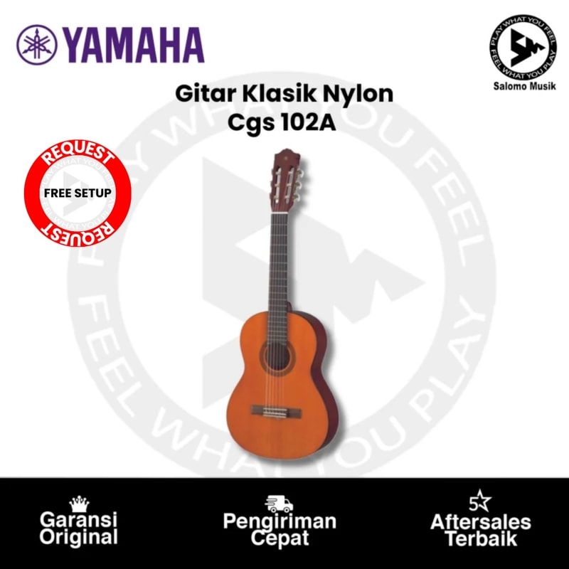 Gitar Klasik Nylon Yamaha CGS102A Original