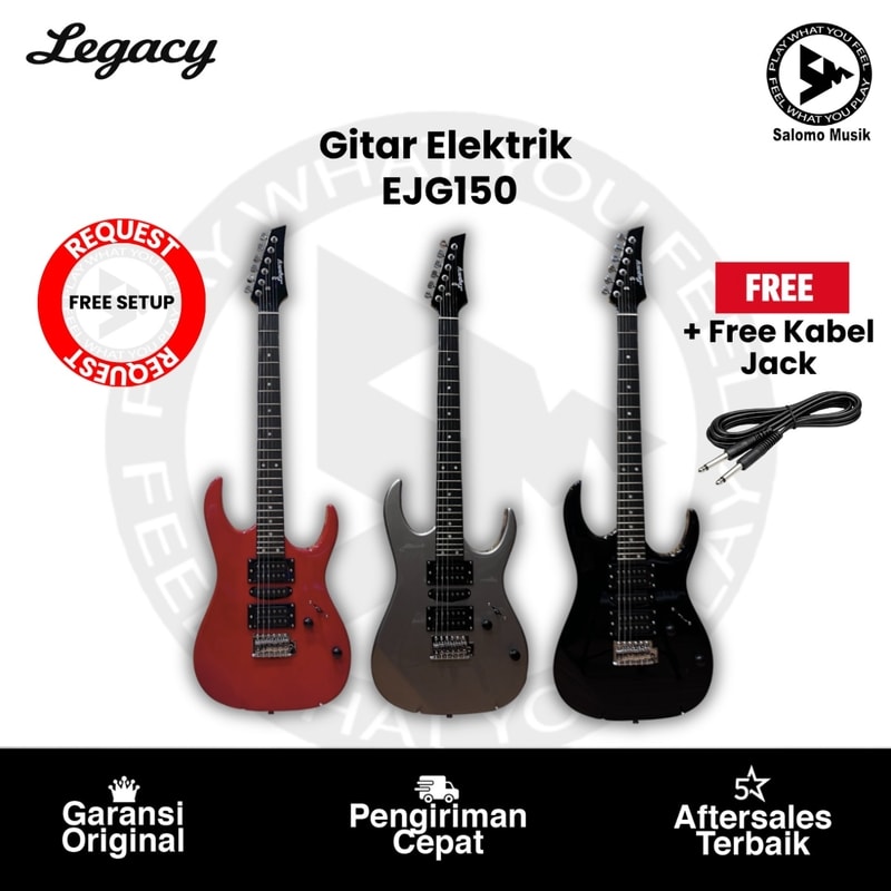 Gitar Elektrik Legacy EJG150 Varian Warna Original
