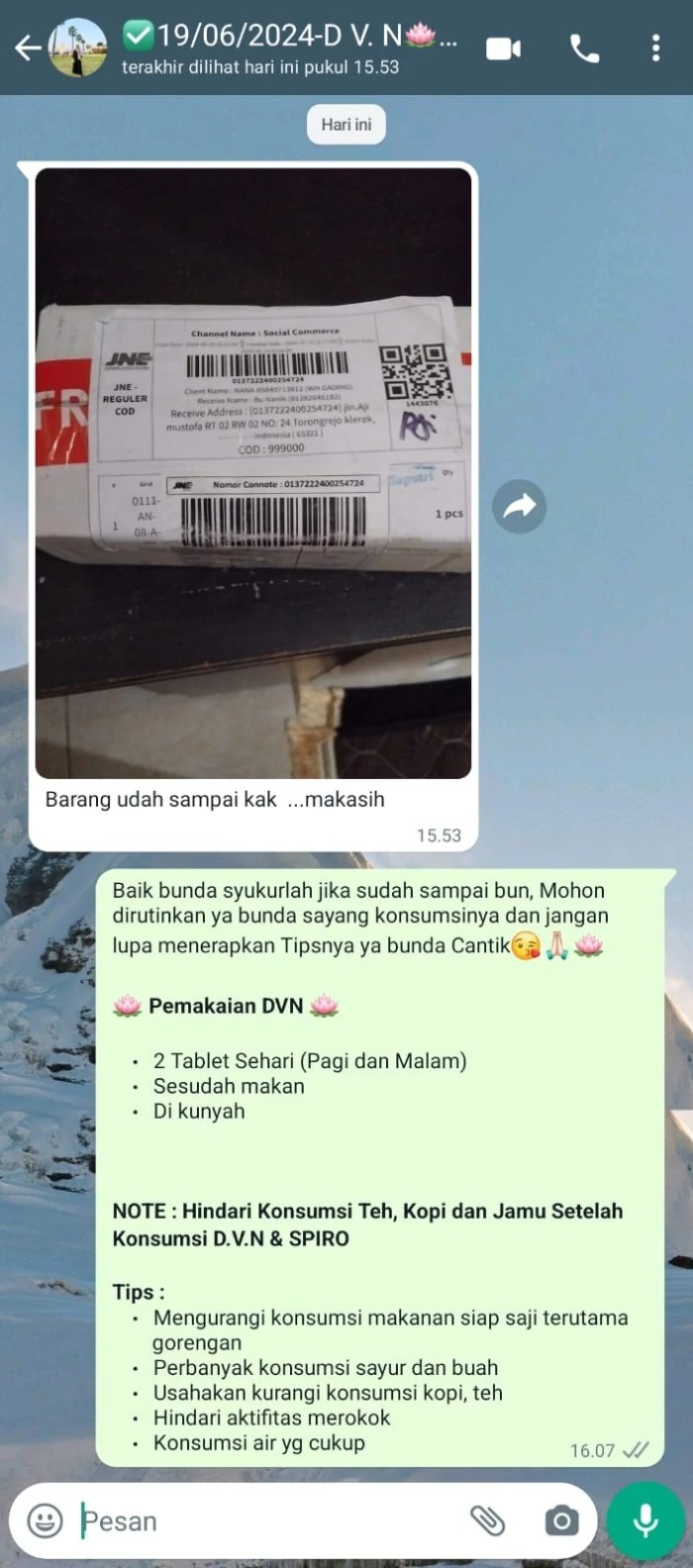 DVN Collagen Terlengkap