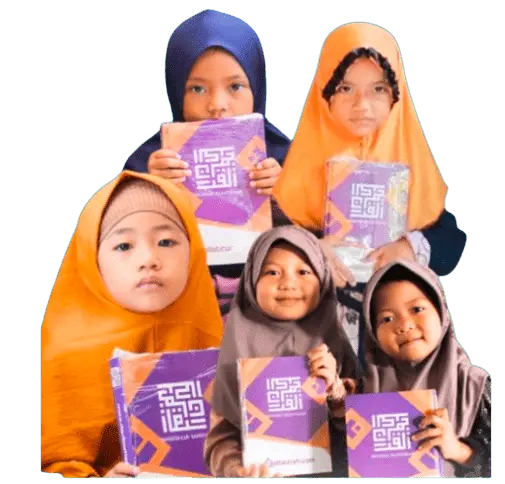 Santri penerima wakaf al quran